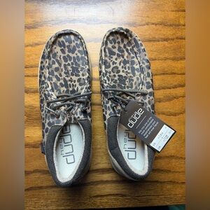 Hey Dude Shoes Wendy Brown Leopard